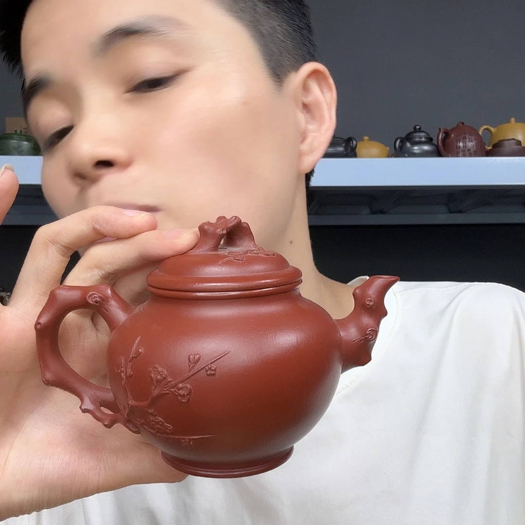 茶壶紫砂民间手艺人全手工制作