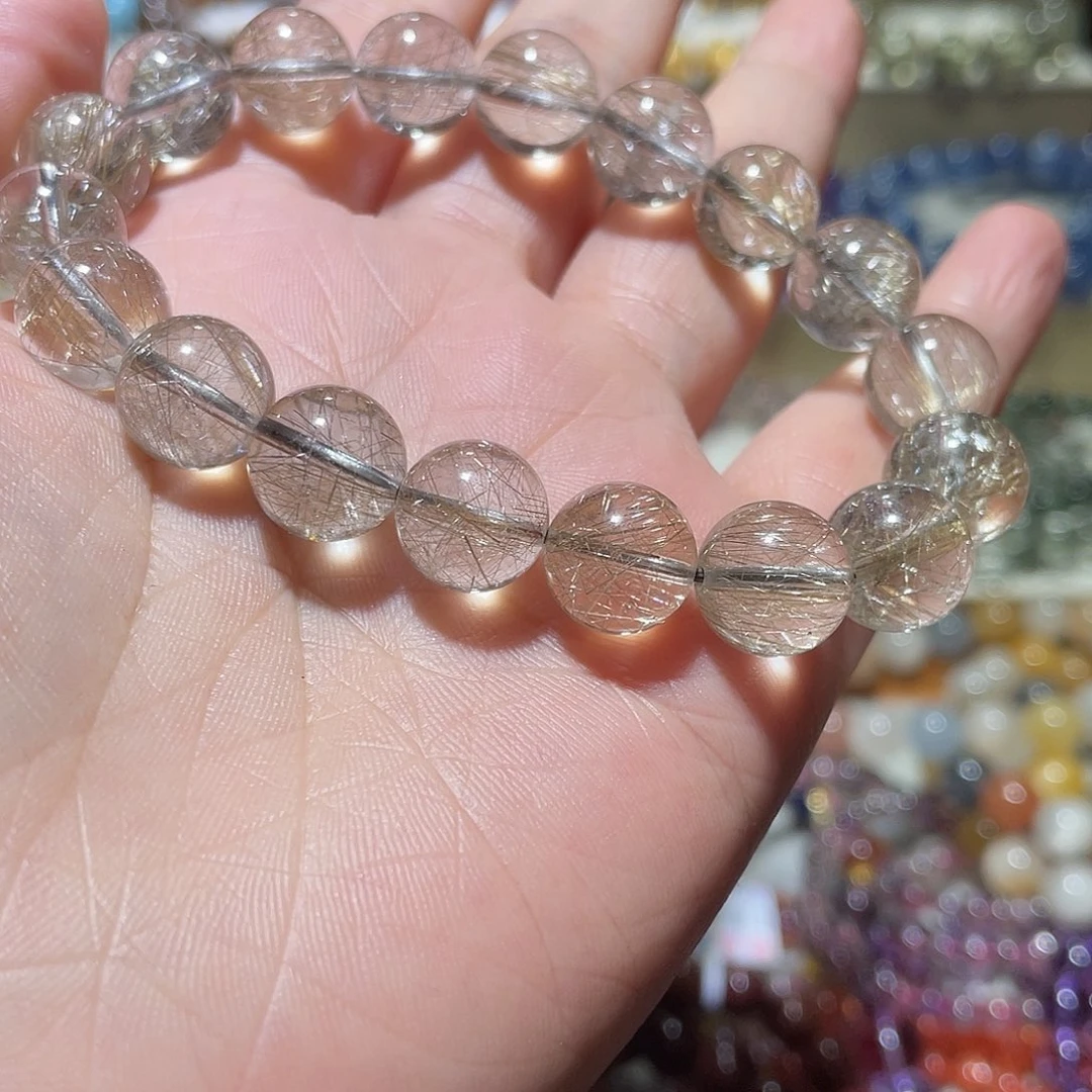 未镶嵌水晶手链银发