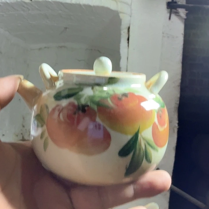 景德镇陶瓷手工手绘壶  微暇福利