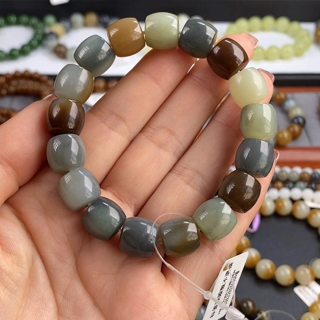 和田玉手串未镶嵌