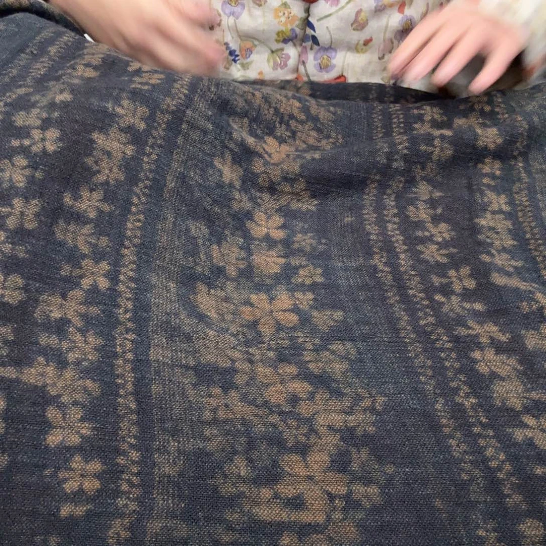 麻1.8米双层加厚香云亚麻棉