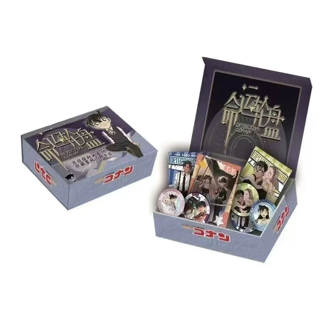 【特价拆盒】K酷卡柯南筹码币卡牌盲盒 收藏卡牌 解压拆卡