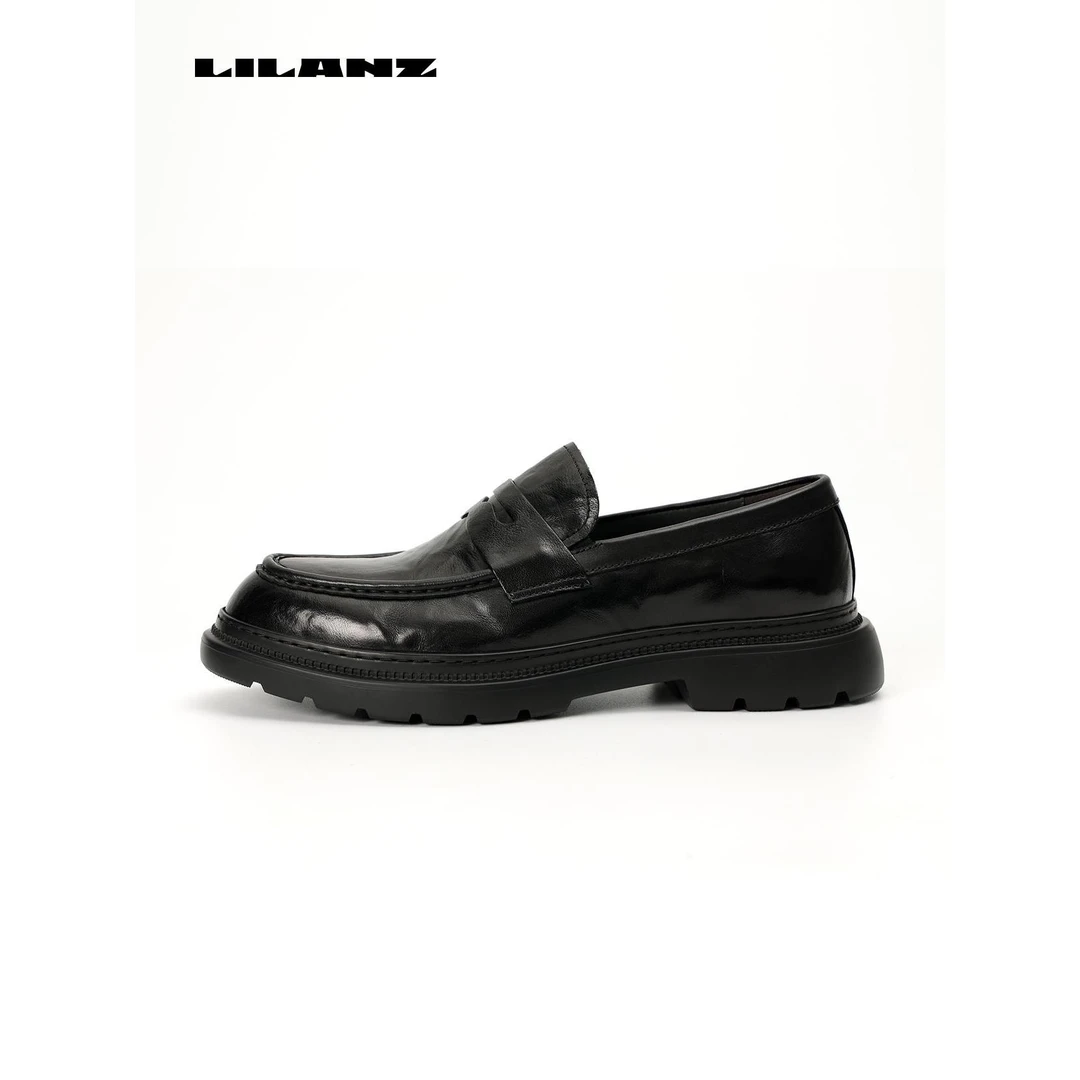 Lilanz/利郎休闲鞋-黑色 (24XXL01001)
