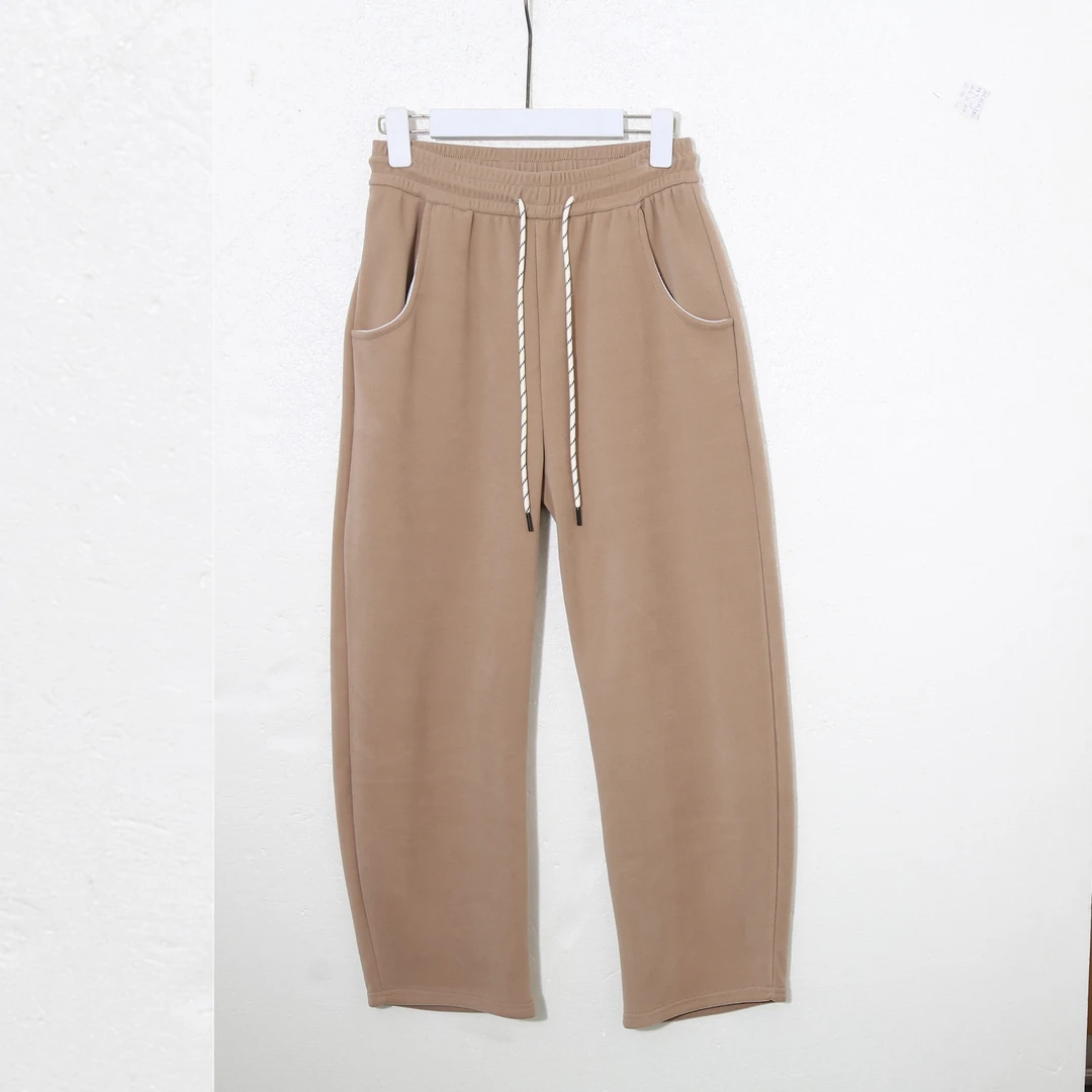 秋冬慕斯暖绒加绒加厚休闲防风卫裤S624