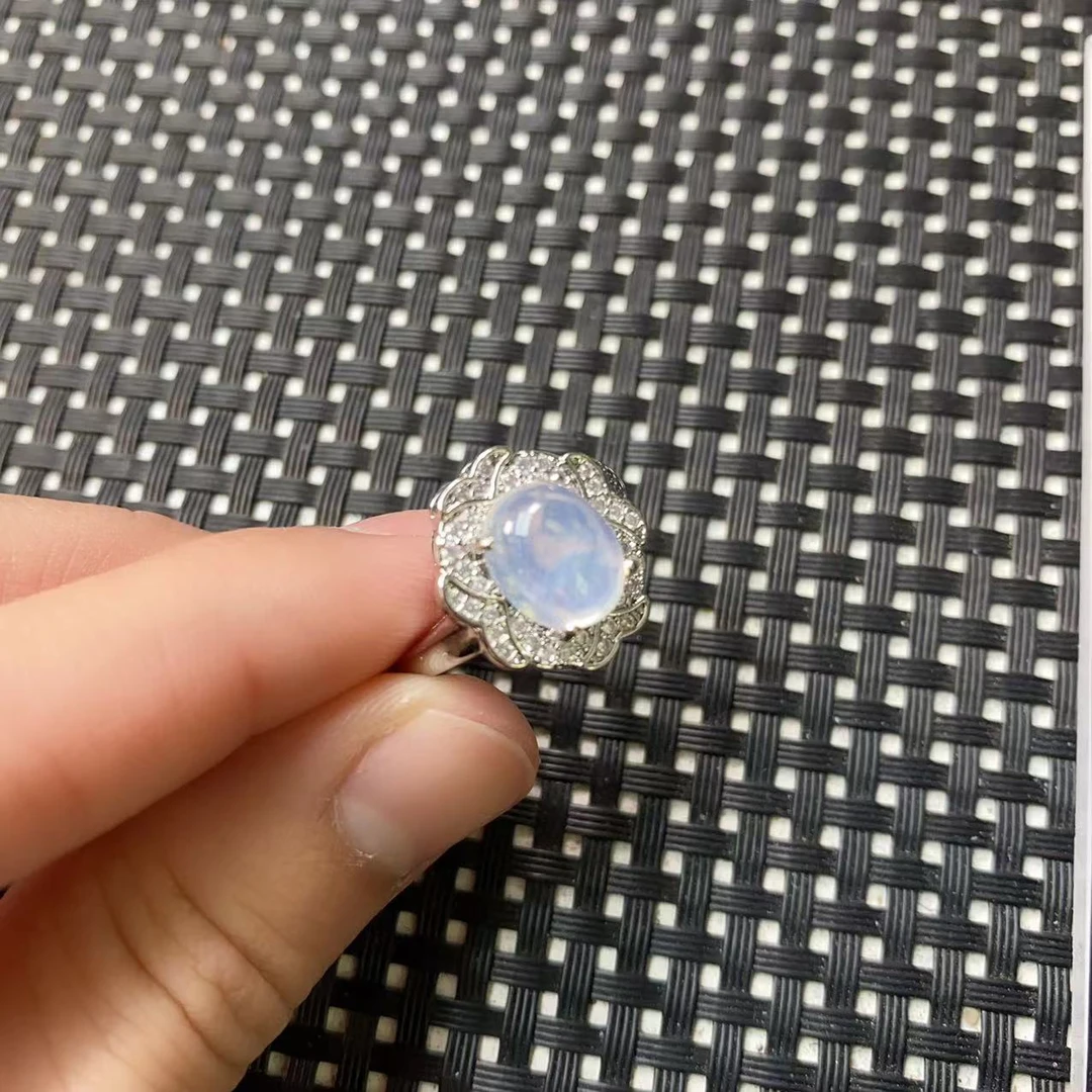 [小石]A1394六星白戒指