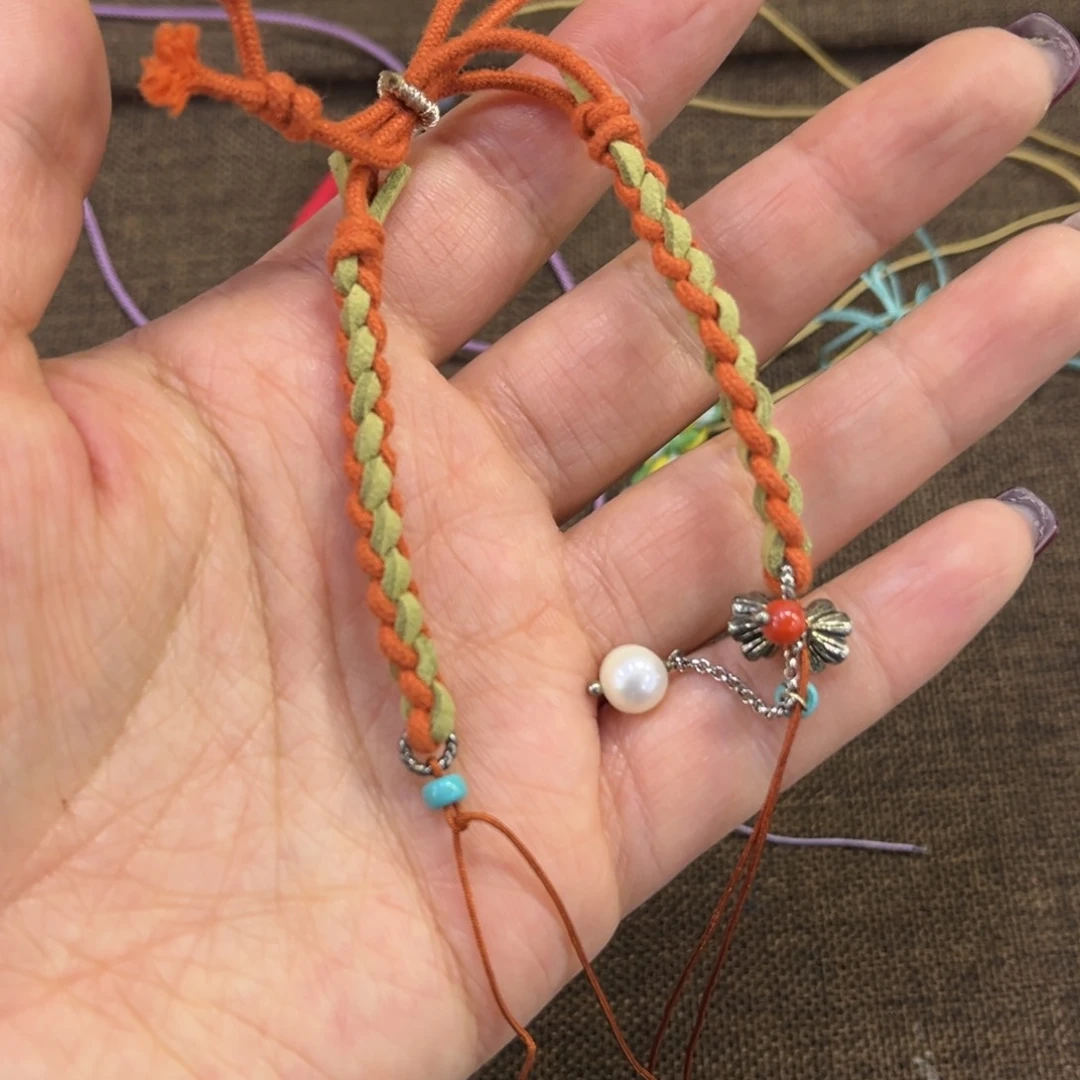 蛇纹石玉手链未镶嵌小*万