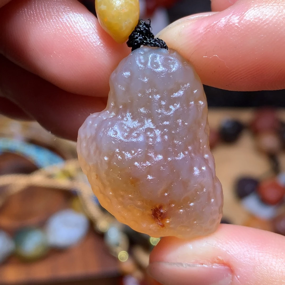 未镶嵌玛瑙/玉髓珠宝半成品