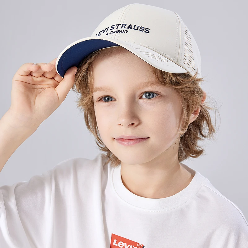 【官方旗舰】Levi's李维斯男女童鸭舌帽夏季运动帽棒球帽遮阳帽8689