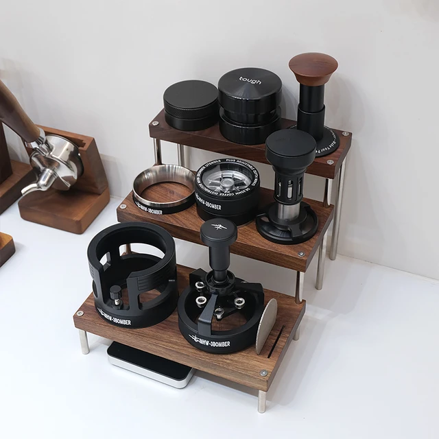 轰炸机驭系列收纳座58压粉布粉器底座三层置物支撑架手摇磨接粉环