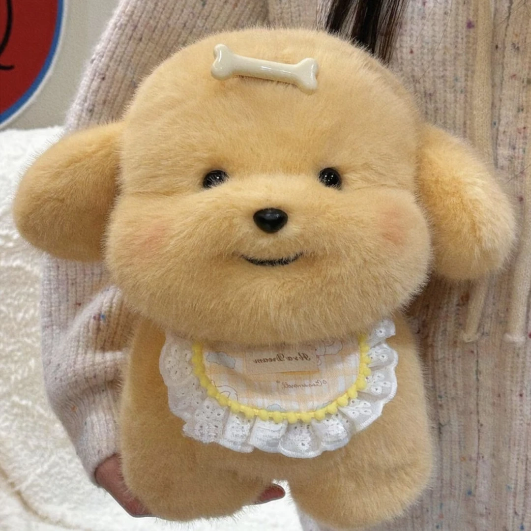 正版邝玲玲同款小金毛邝玲玲同款小狗毛绒玩具小金毛狗狗儿童陪伴