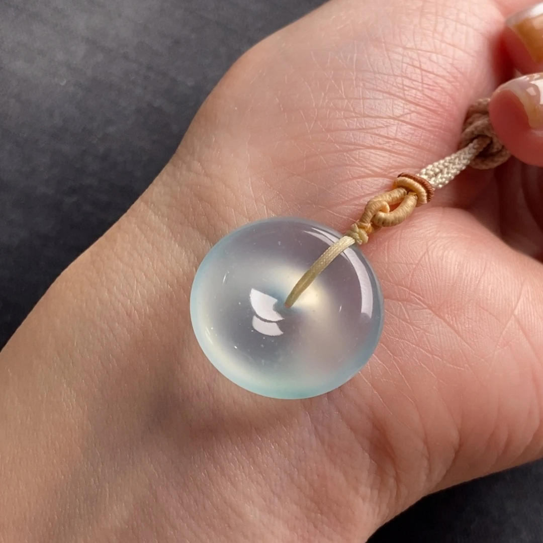 翡翠未镶嵌颈饰22.0-5.6