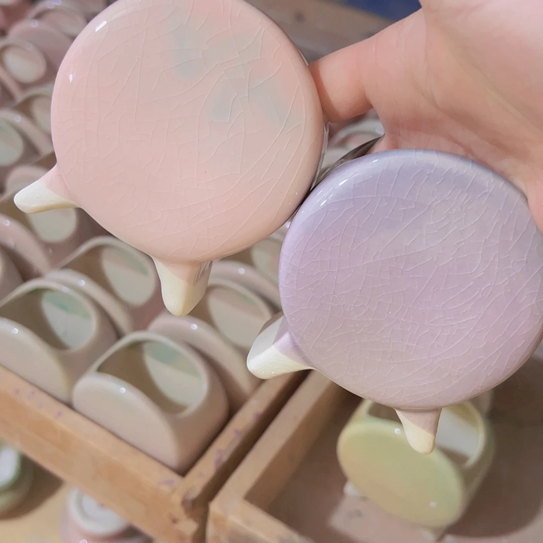 红陶陶瓷花盆当场满12包邮