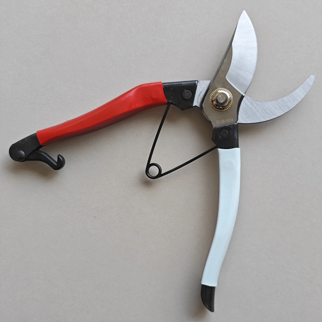 金钻103红白修枝剪 剪冬枝剪子 果树剪刀 花艺采摘剪