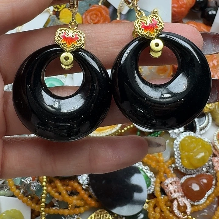 翡翠未镶嵌项链翡翠