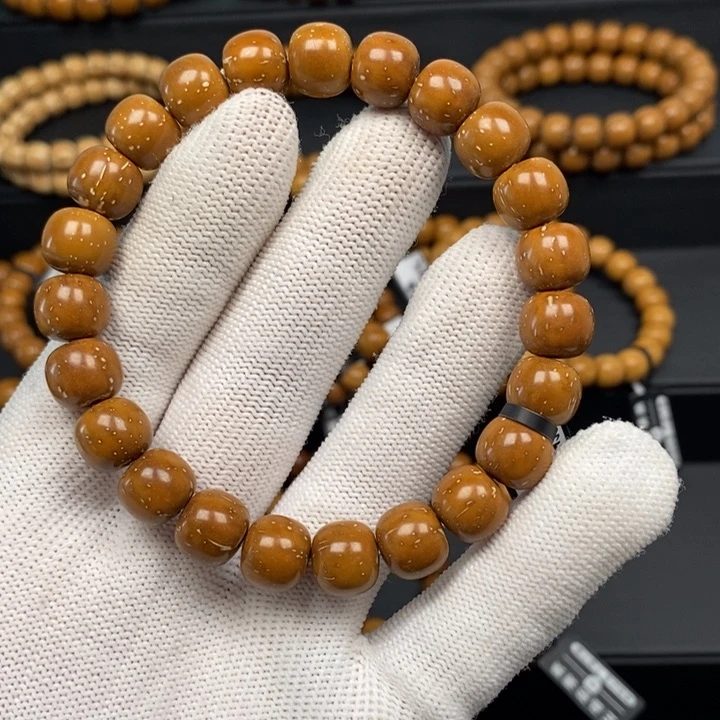 紫金鼠手串躲*微瑕实心老型尺寸10