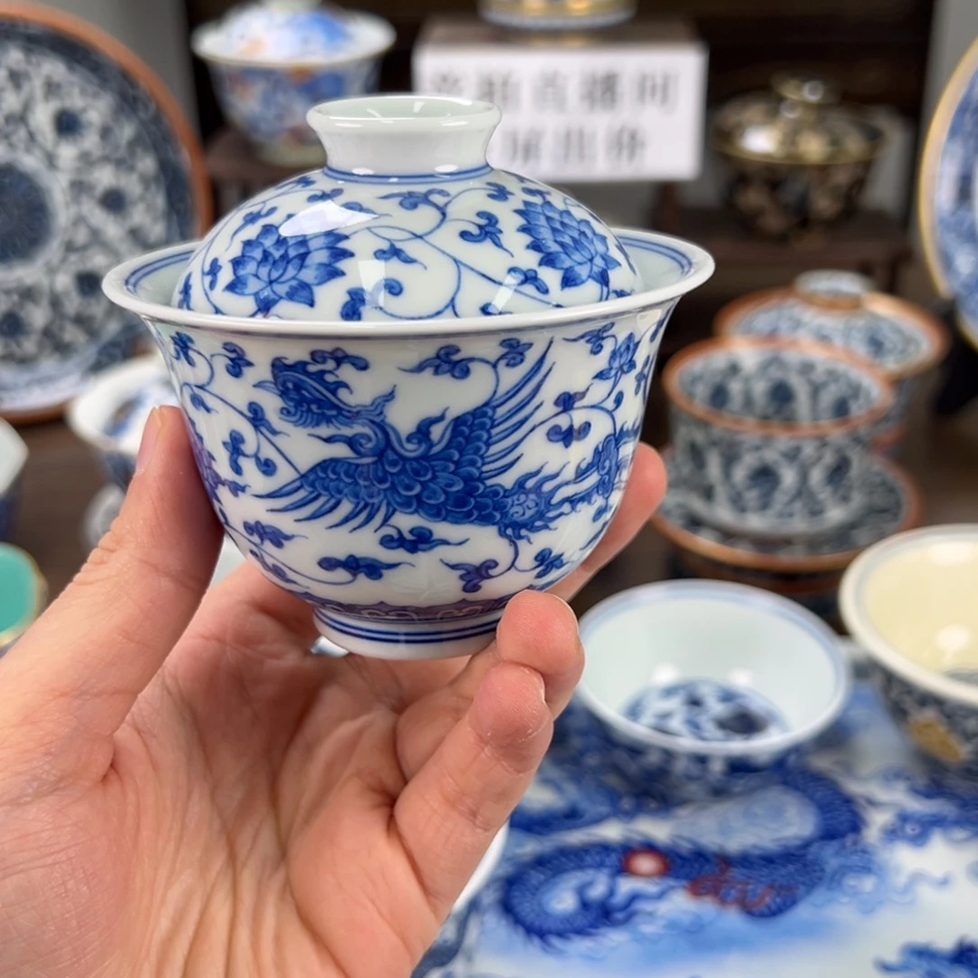 水***茶景德镇手工手绘陶瓷