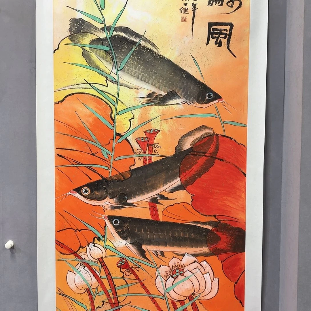 国画亲笔手绘放心去藏