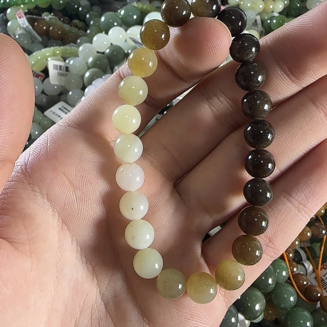 和田玉手链未镶嵌482