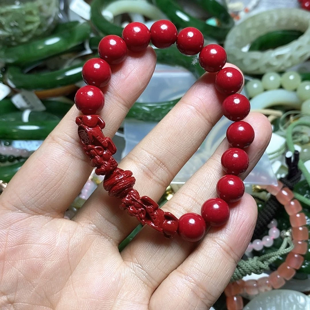 和田玉手链未镶嵌