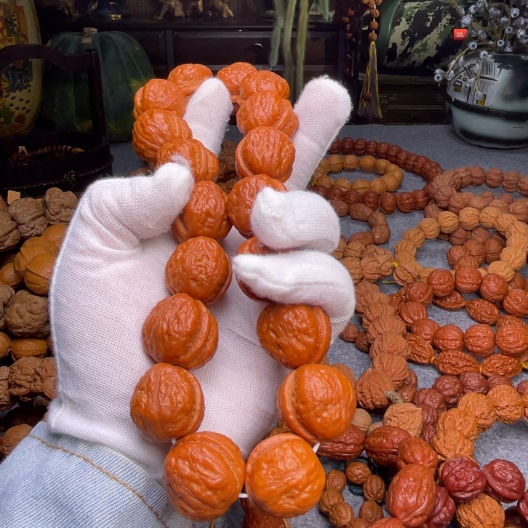 数***羊吊坠文玩核桃秋子