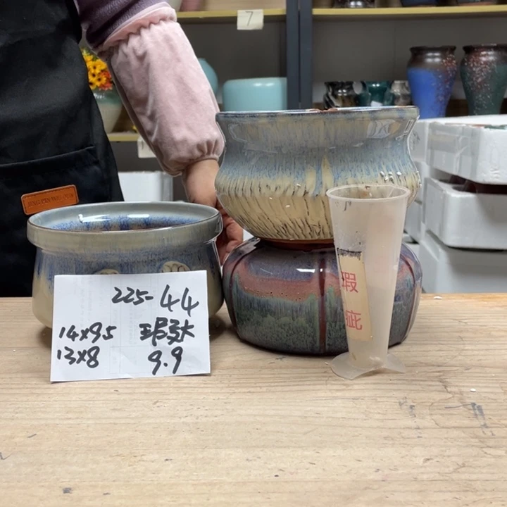 紫砂花盆Y多肉花盆微瑕44