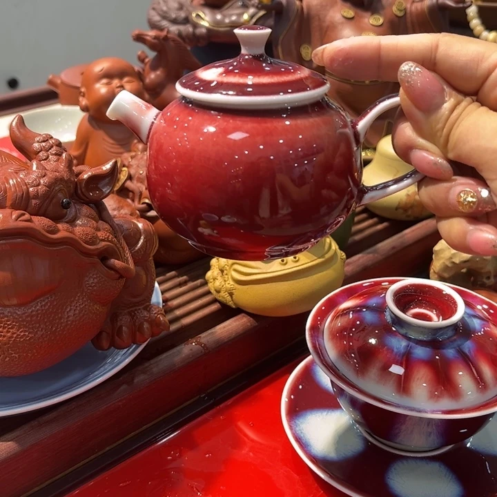 小***喆茶壶紫砂特惠郎红