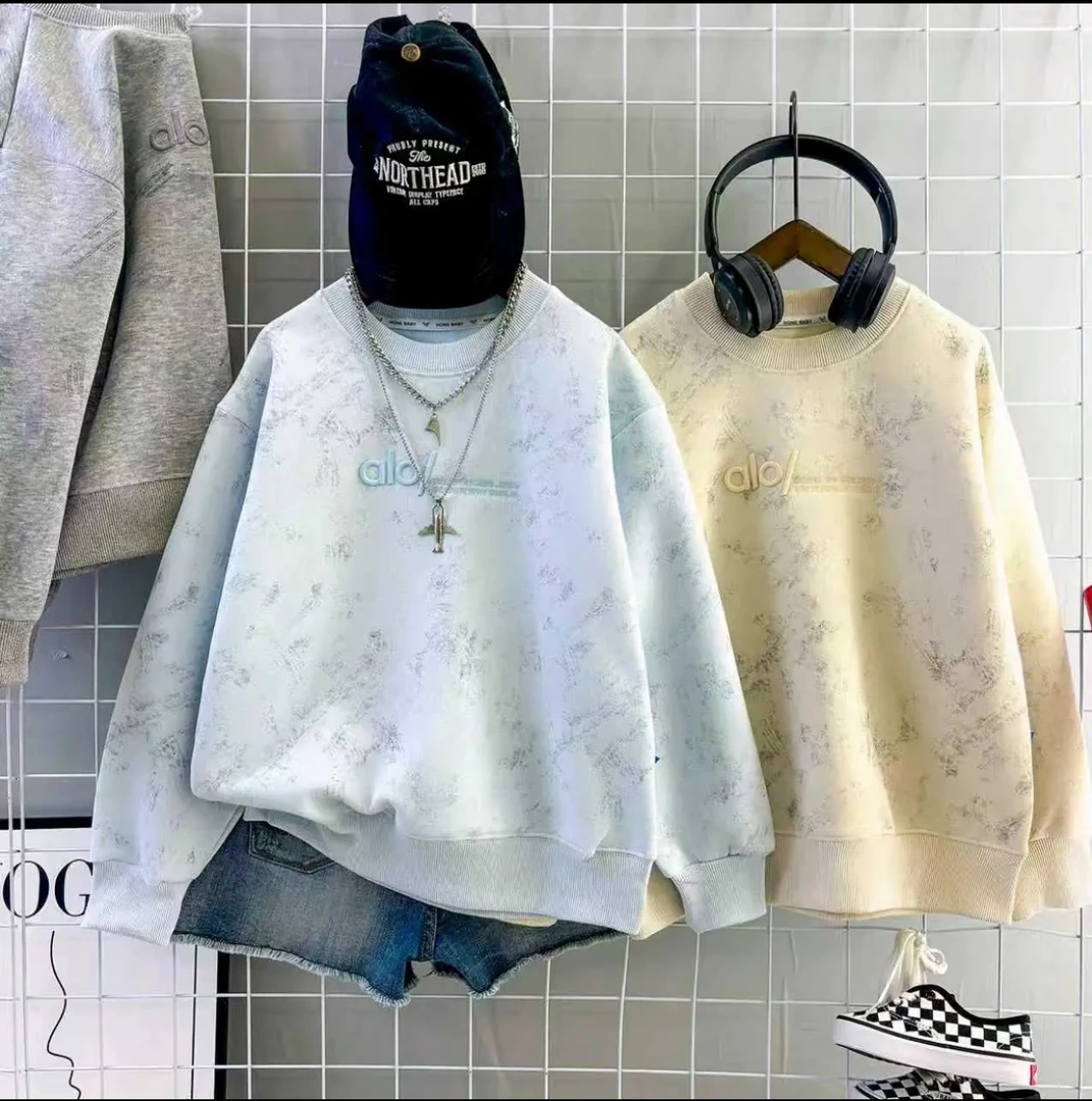 【韩系定制 扎染工艺】儿童新品时尚刺绣卫衣潮