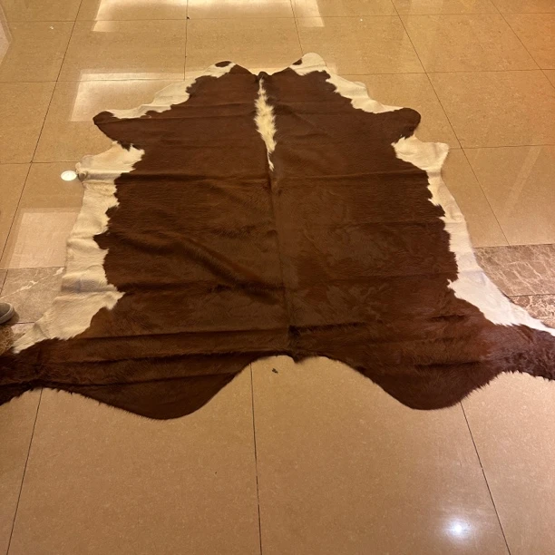 【本尼家】P217 280*260cm专拍牛皮地毯家用轻奢