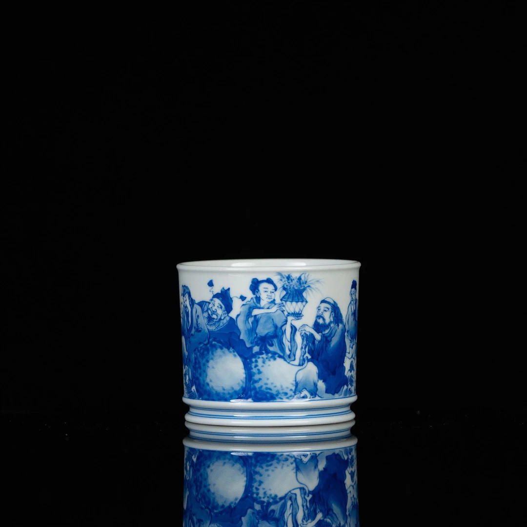 【利贞】八仙容天杯瓷器主人杯约100cc纯手绘制HYG