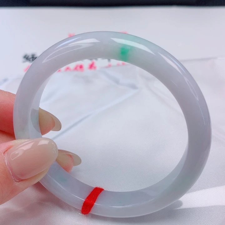 翡翠未镶嵌手镯56。57