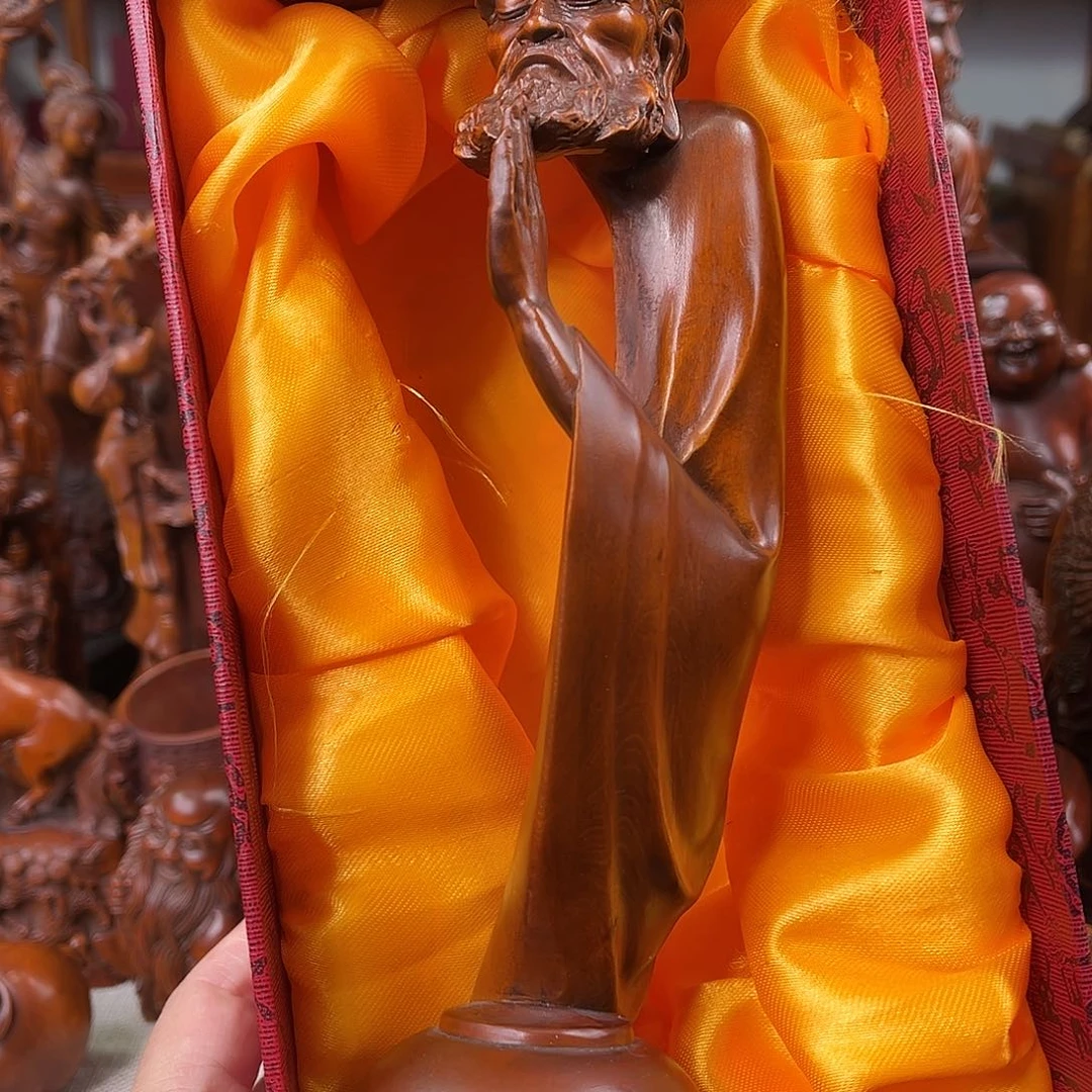 黄杨木黄杨木雕刻高度20厘米