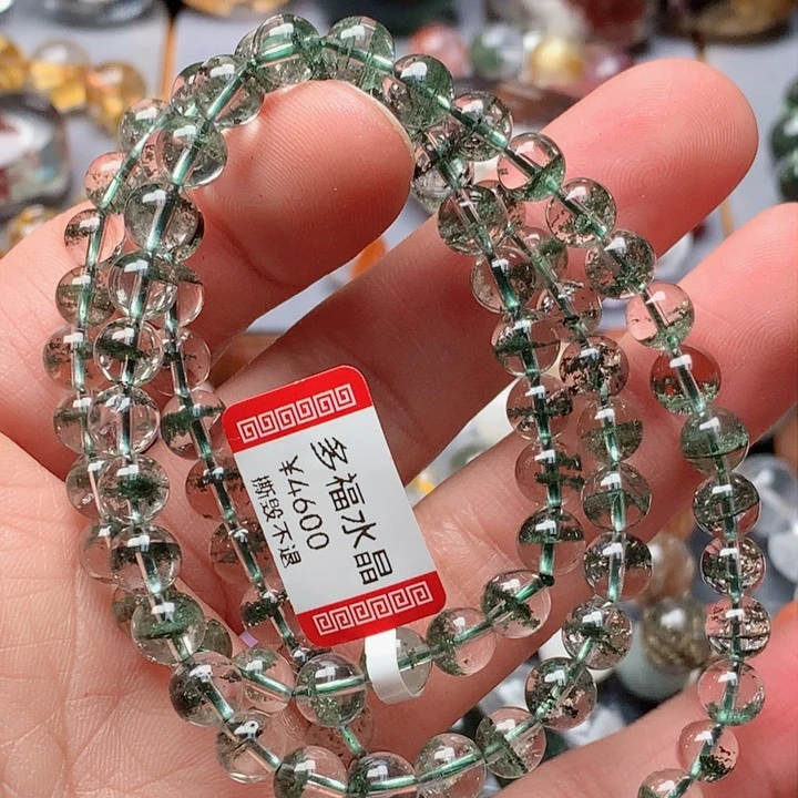 水晶手串未镶嵌天然