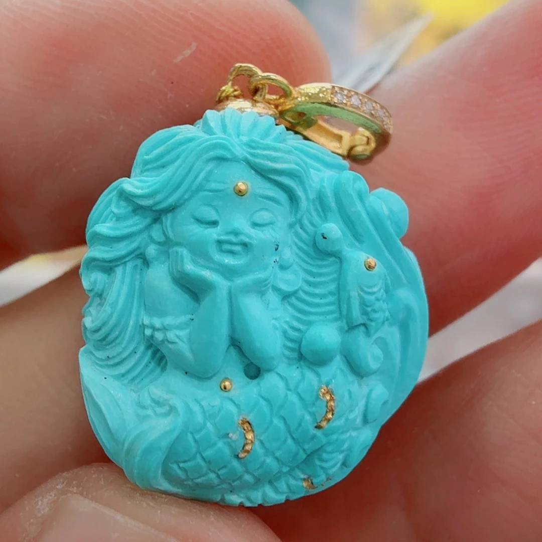 未镶嵌绿松石配饰