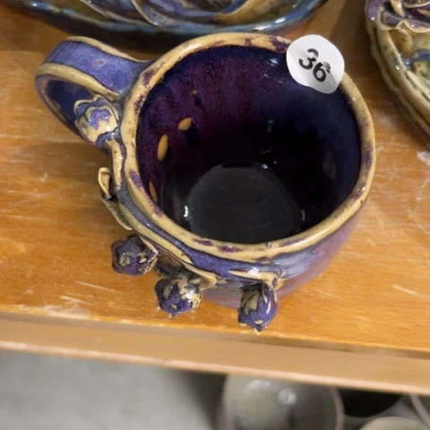 碗手捏咖啡杯壶承盘碗