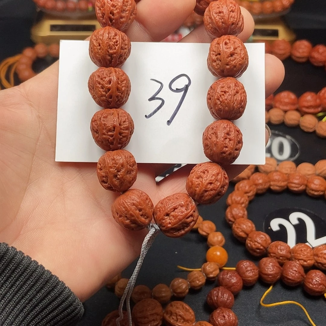 文玩核桃手串八棱17