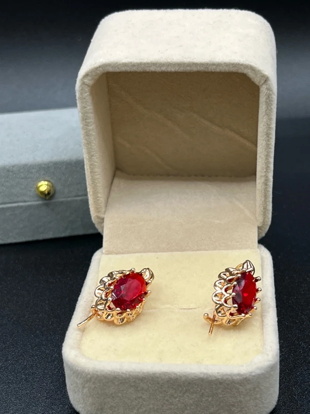 合金玻璃耳饰 合金玻璃耳环 合金玻璃耳环 yeglik pasun