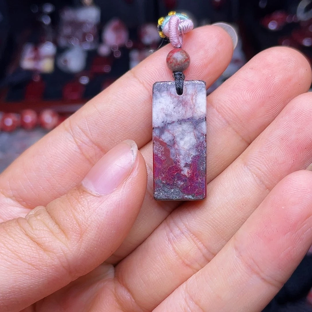 天然辰砂朱砂吊坠