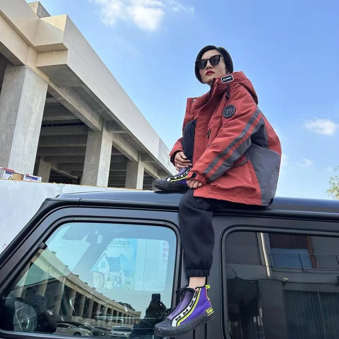 379 朗朗&宁二棉服男女同款 JKSYD1535Y G212