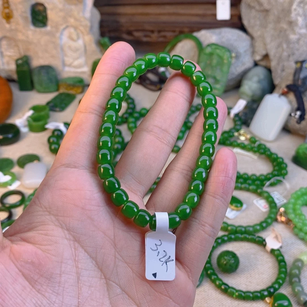 手链未镶嵌和田玉?***姜