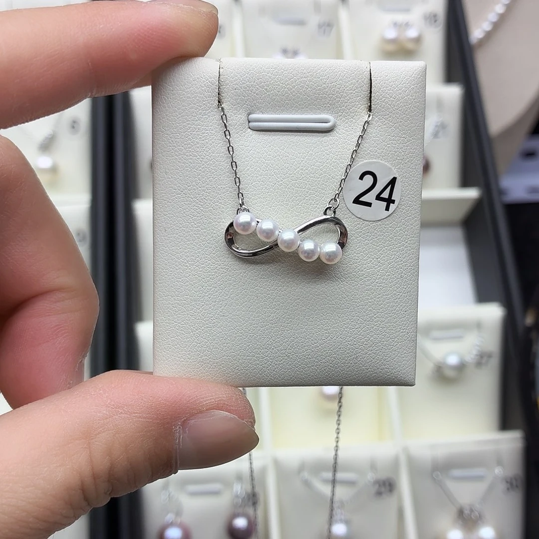 坠链均925银8字套链，4mm