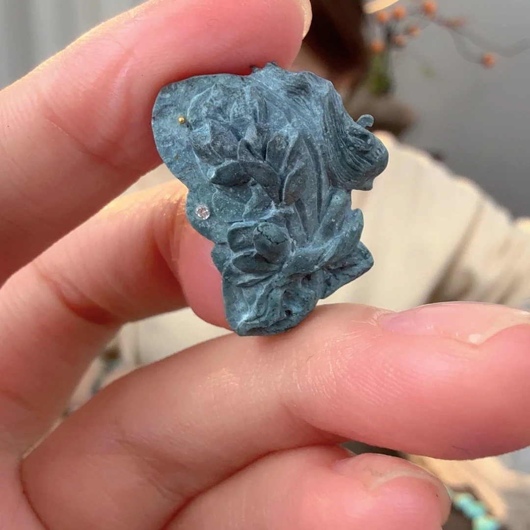 绿松石未镶嵌珠宝奇石