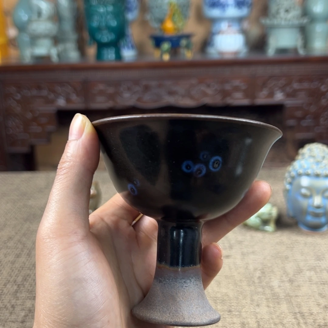 Lao窑瓷直播间开门货水*陶瓷艺术品正能量开门