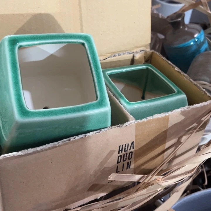 陶瓷花瓶摆件外贸出口微瑕捡漏