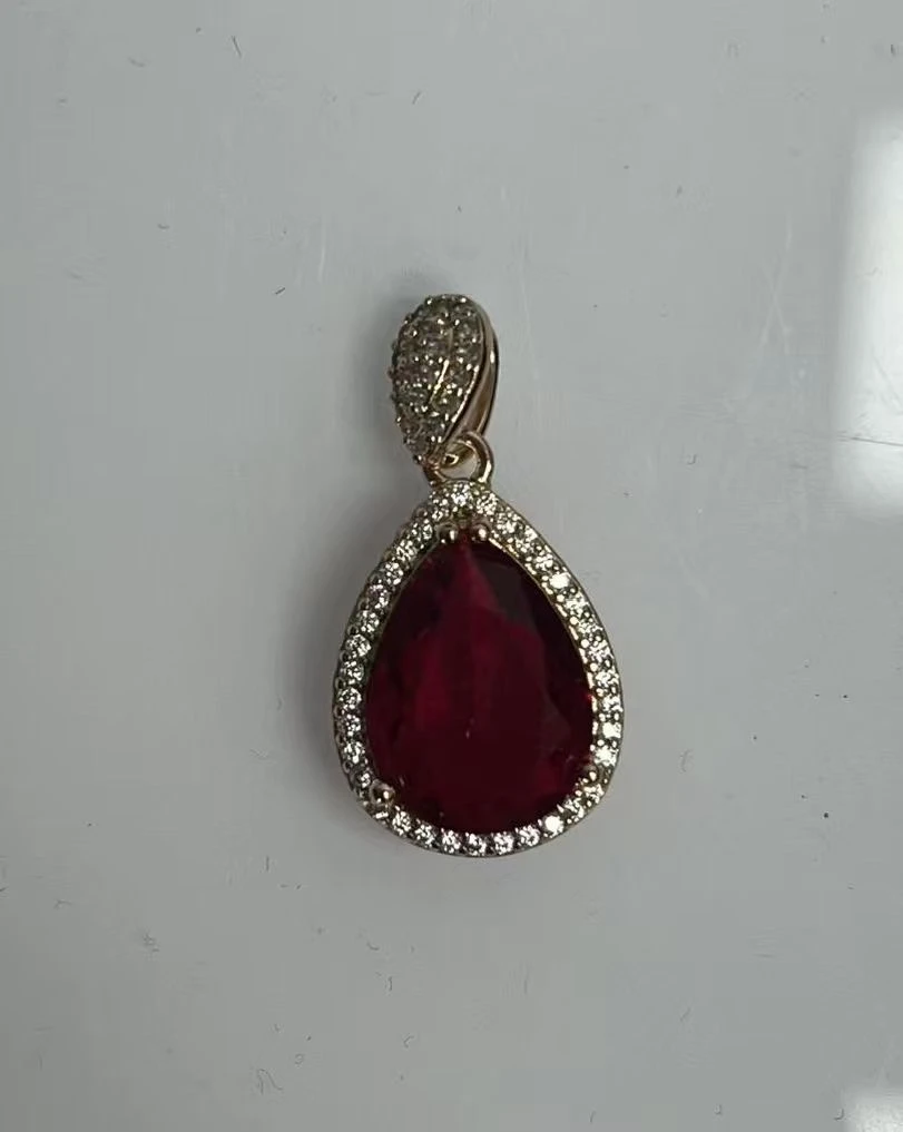 红吊坠水滴款高货——————