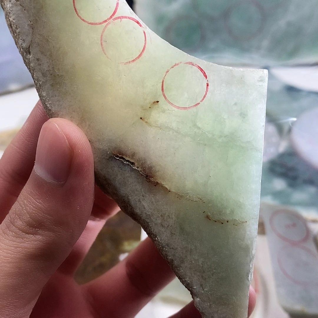 翡翠散珠天然缅甸翡翠a货3