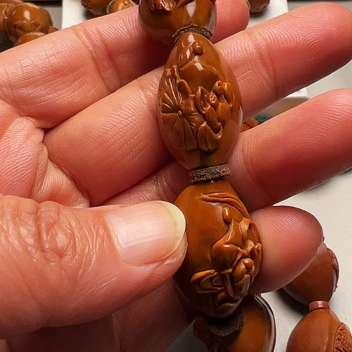 沙***铃手串/手链橄榄核无相佛