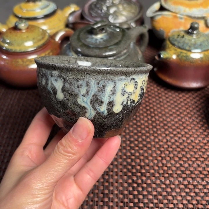 紫砂茶壶手捏大抔160