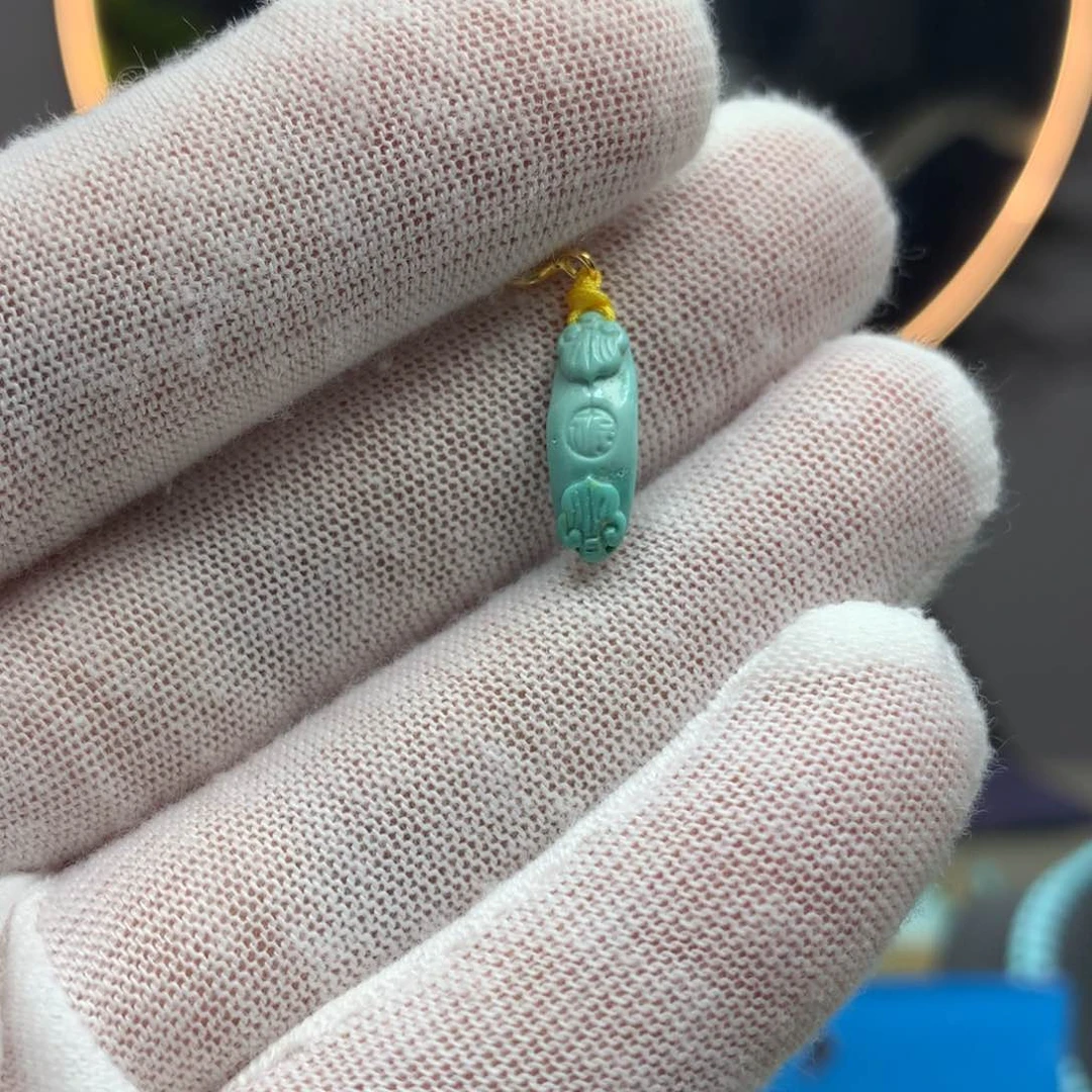 绿松石挂件未镶嵌