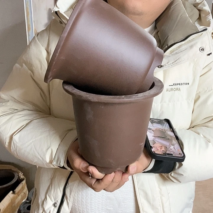 紫砂花盆紫砂花盆