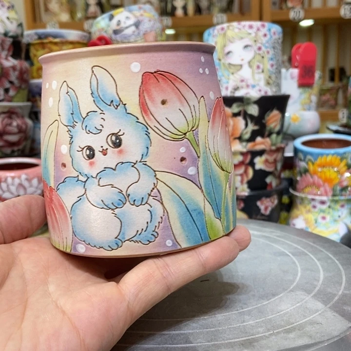 景德镇艺术手绘作品